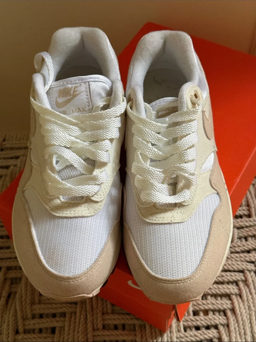 Women's Air Max 1 Pale Ivory DZ2628-101 Women's 5.5